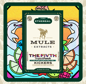 Mule Extracts | The Fivth Tropical Punch | 2 pack: 100mg THC: 100mg CBD: 100mg CBN: 100mg CBG: 100mg CBC