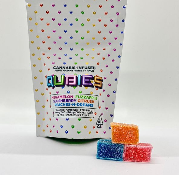 100mg Original Fruit Gummy Variety Pack - Qubies
