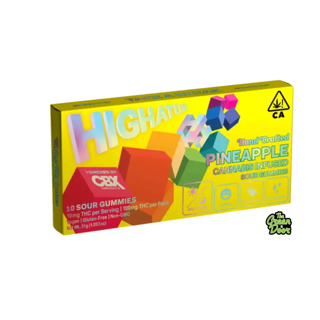 HIGHATUS - Pineapple- 10PK - 100MG