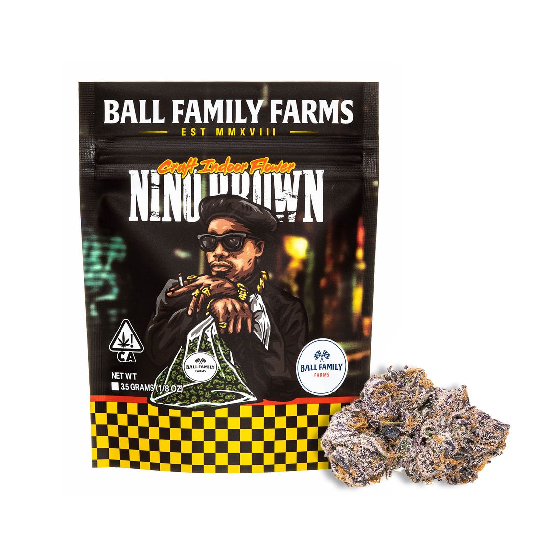 Ball Family Farms - Nino Brown - 4g Flower