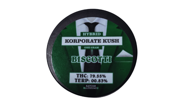 Korporate Kush 1g Concentrate - Donny Burger