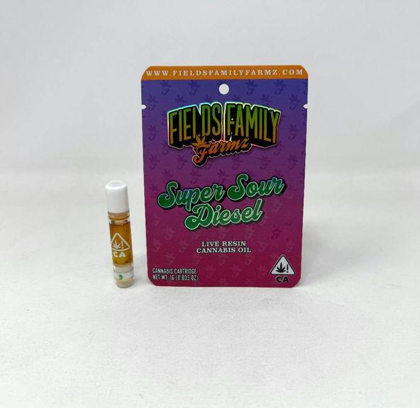 Fields Family Farmz - Super Sour Diesel Live Resin Cart 1g