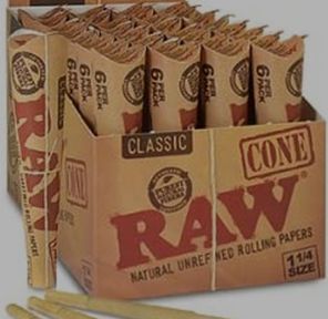 Blazy Susan | Zig Zag | RAW - 1 1/4 Cones 6pk