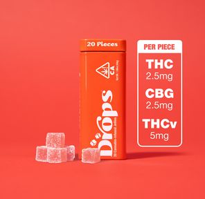Gummies 20pk Strawberry 1:1:2 THC/CBG/THCv 100mg 44.00 g