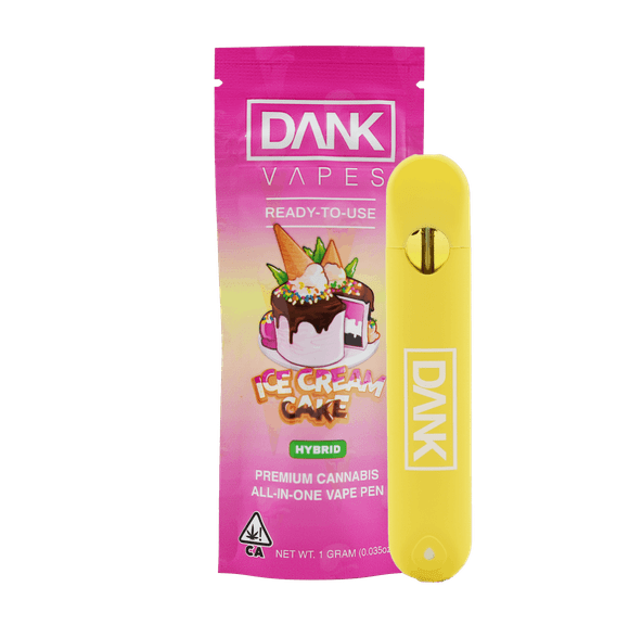 Dank | AIO Vape | 1g | Distillate | Ice Cream Cake