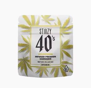 7g INFUSED 40s MYLAR - STRAWNANA