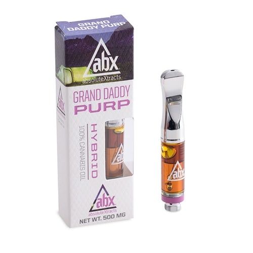 AbsoluteXtracts - "Grand Daddy Purp" 500mg Vape Cartridge