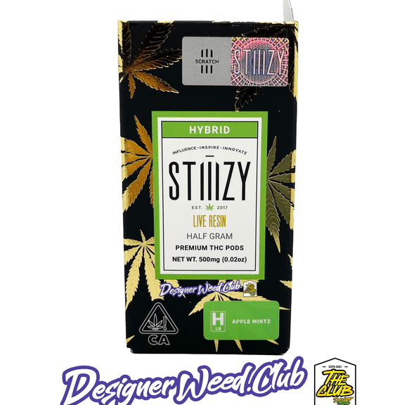 STIIIZY - Apple Mintz Live Resin Pod - 0.5g