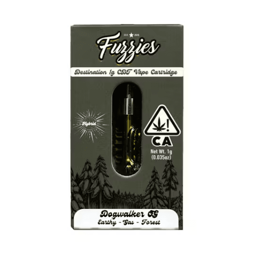 PRE-ORDER ONLY 1g Dogwalker OG Vape Cartridge - Fuzzies