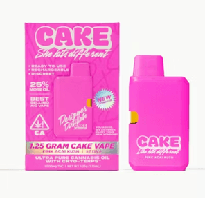 CAKE she hits different: Pink Acai Kush - Designer
