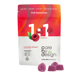 CARE BY DESIGN Refresh 1:1 Raspberry Gummies