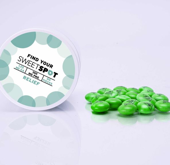1:1 Relief Sweet Spots | (80pk) 1.15mg Microdose Hard Shell Chocolates | Milly's x Northeast Alternatives