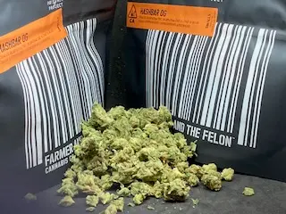 FARMER AND THE FELON HASHBAR OG 1/2 OZ THC 19.09
