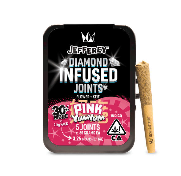 Pink Yum Yum - Jefferey Infused Joint .65g 5 Pack
