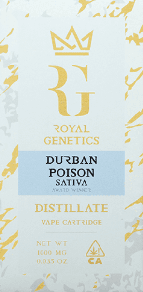 Royal Genetics 510 Cart Durban Poison