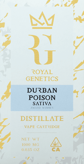 Royal Genetics 510 Cart Durban Poison