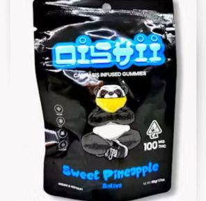 Sweet Pineapple Gummies 100mg