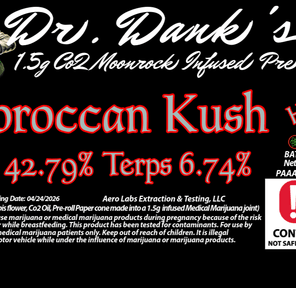 DR DANKS MOROCCON KUSH INFUSED PRE ROLL 1.5G