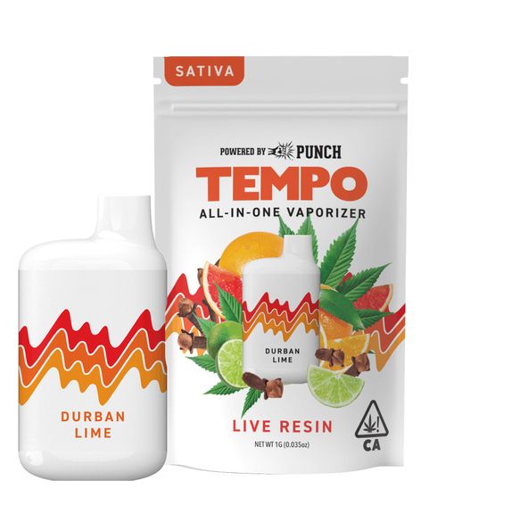 Tempo- Durban Lime Live Resin AIO 1g (S)