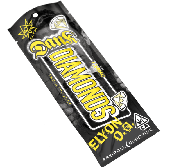 Elyon Cannabis - Elyon OG 1.1g Diamond Infused Preroll | THC 50%