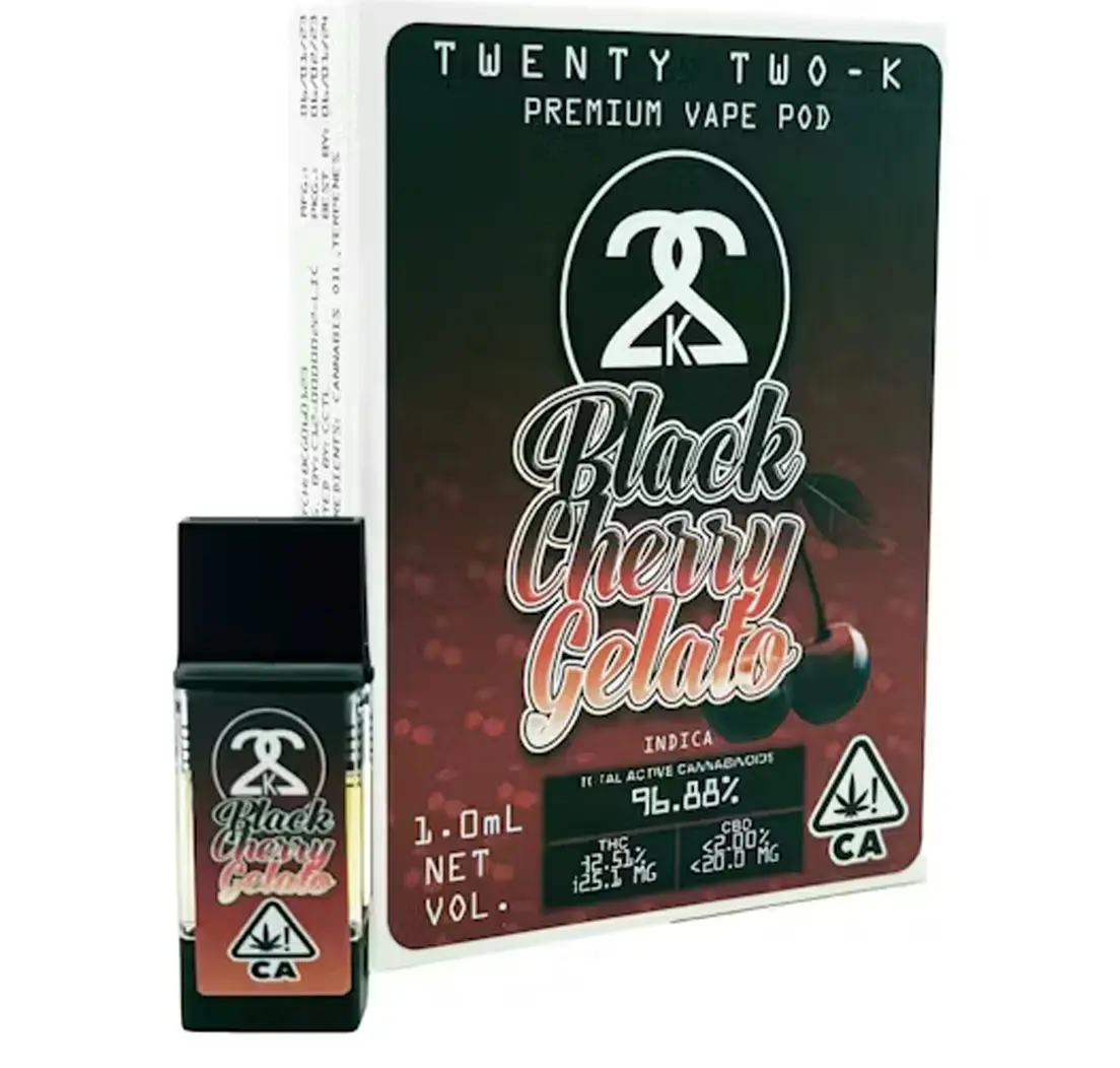22K - Black Cherry Gelato Pod - 1g