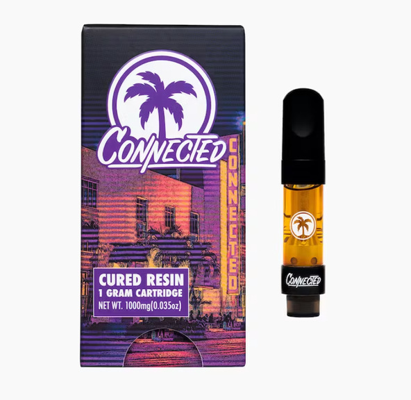 Connected Cannabis Co - 10 Bandz Cured Resin 510 Cartridge 1g