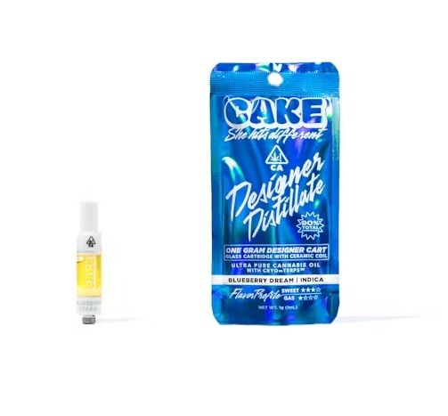 Cake - Electric Lemonade Designer Distillate Vape Cart 1g