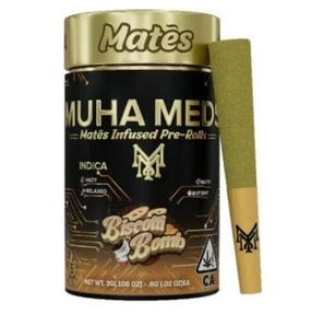 Muha Meds - Biscotti Bomb Mates Infused Pre Rolls 3g - 3 g