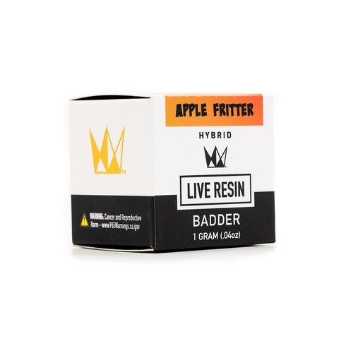 Apple Fritter Live Resin Badder