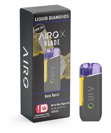 AIRO BOLO RUNTZ LIQUID DIAMOND DISPOSABLE 2G