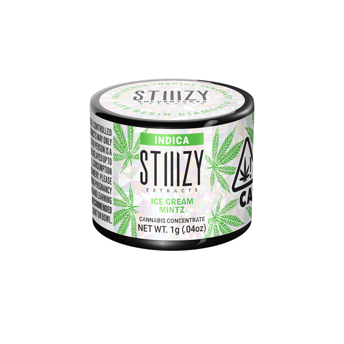 STIIIZY EXTRACTS - 1G DIAMONDS - ICE CREAM MINTZ