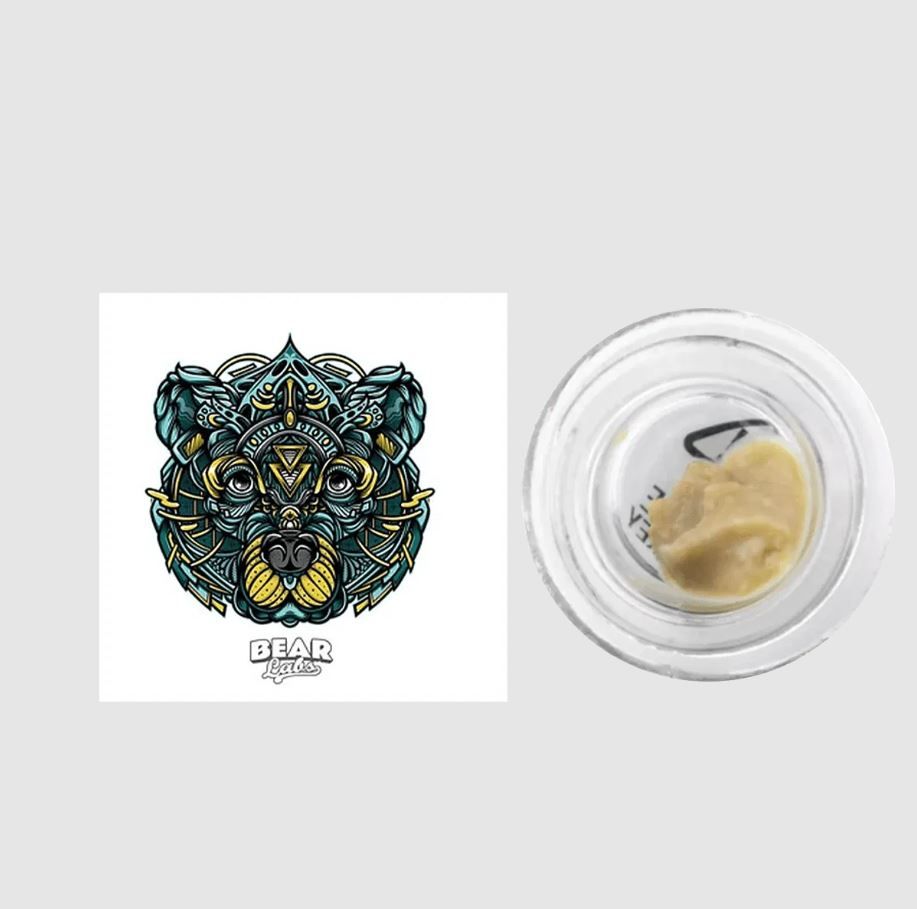 Bear Labs Live Resin Budder Blueberry Muffins 1g