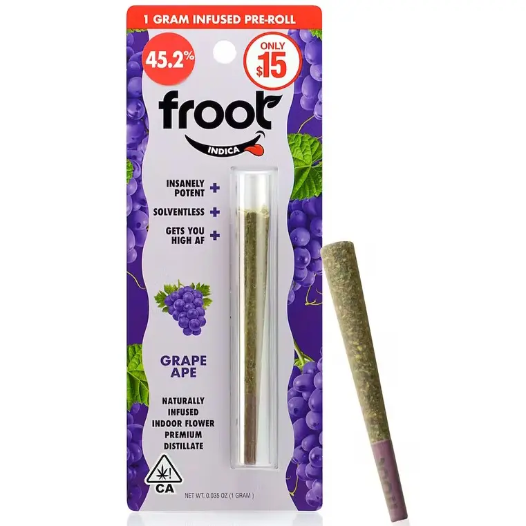 Grape Ape Infused Pre-roll