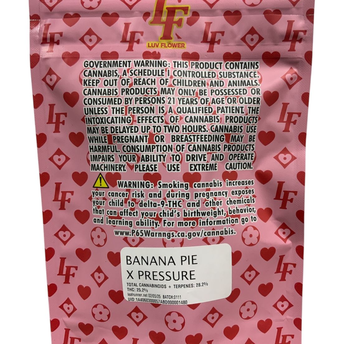 Luv - Banana Pie x Pressure 14g