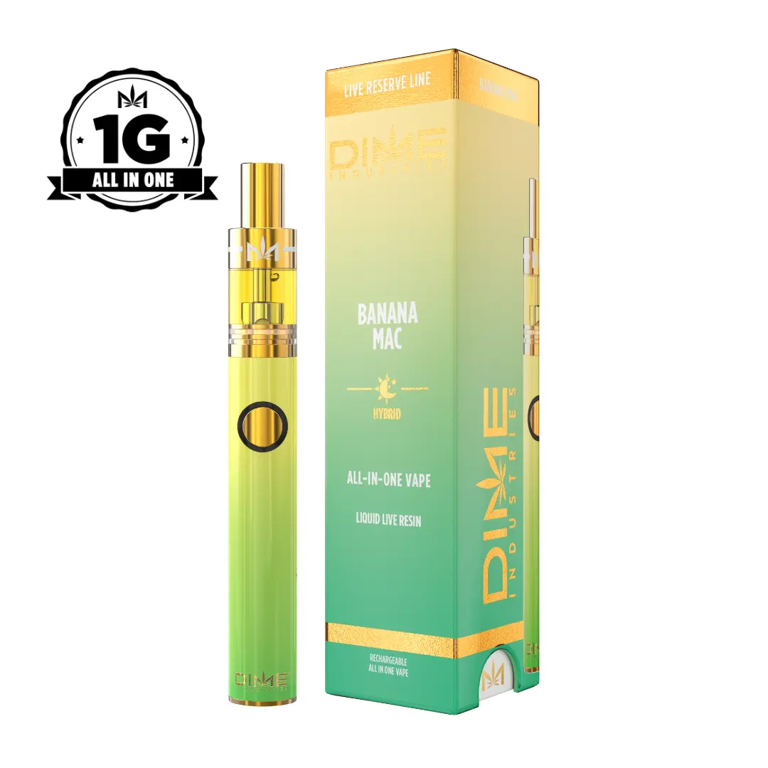 Dime Live Reserve - Banana Mac - 1000mg All-in-One (Hybrid)