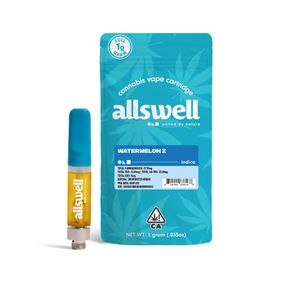 Allswell | Vape Cart | 1g | Distillate | Watermelon Z