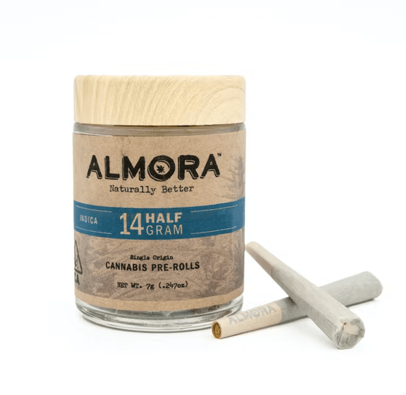 Almora Farm - (x14) .5g Prerolls - 7g - Peanut Butter Breath