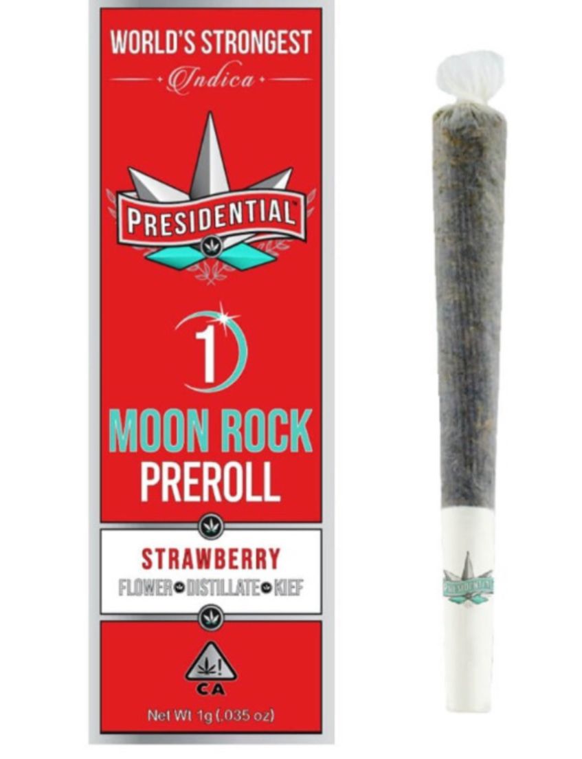 Presidential - Moon Rock Preroll - Strawberry 1g