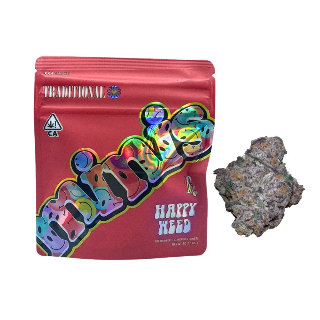 Traditional Flower Smalls Happy Weed 5g