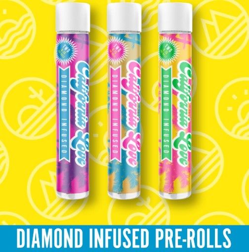 California Love Infused Pre-roll 2pk Lemon Diesel 1.4g
