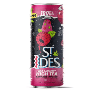 St. Ides- WILD RASPBERRY HIGH TEA 100MG