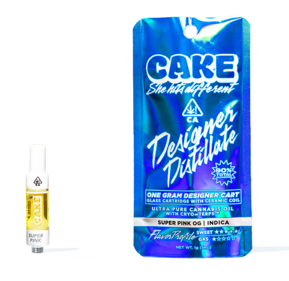 CAKE she hits different - DD Cart - 510 Thread - Super Pink OG 1g