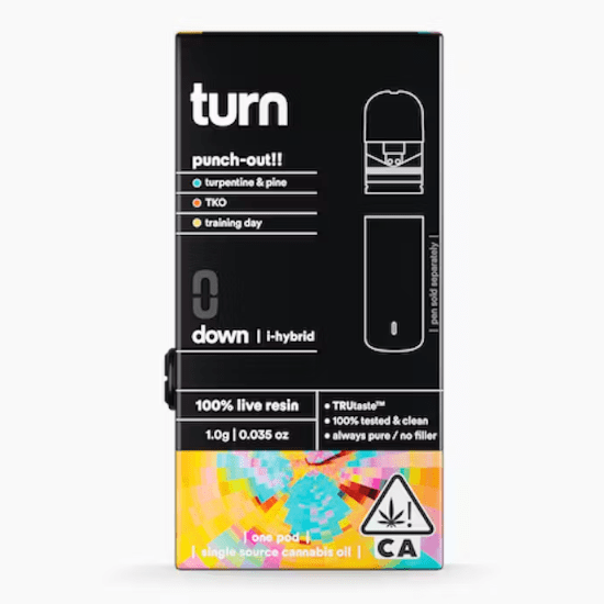 punch-out!! (i-hybrid) / 100% live resin / pod