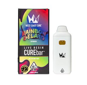 Rainbow Gelato WCC CUREbar 1 g Live Resin 2.0