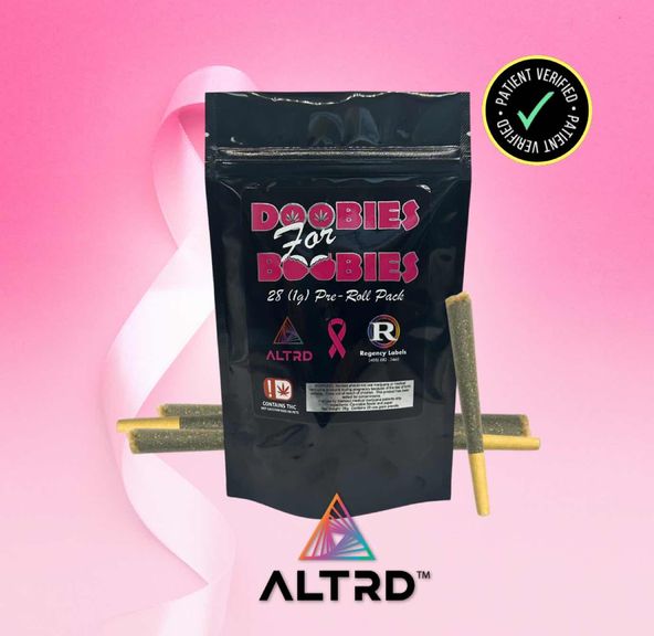 ALTRD DOOBIES FOR BOOBIES HELLO TITTY 28 PACK PREROLLS 28G
