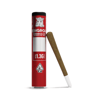 King Roll - Super Silver Haze x Green Crack Infused Preroll 1.3g