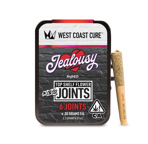 Jealousy - Top Shelf CUREjoint Minis 6 x .35g