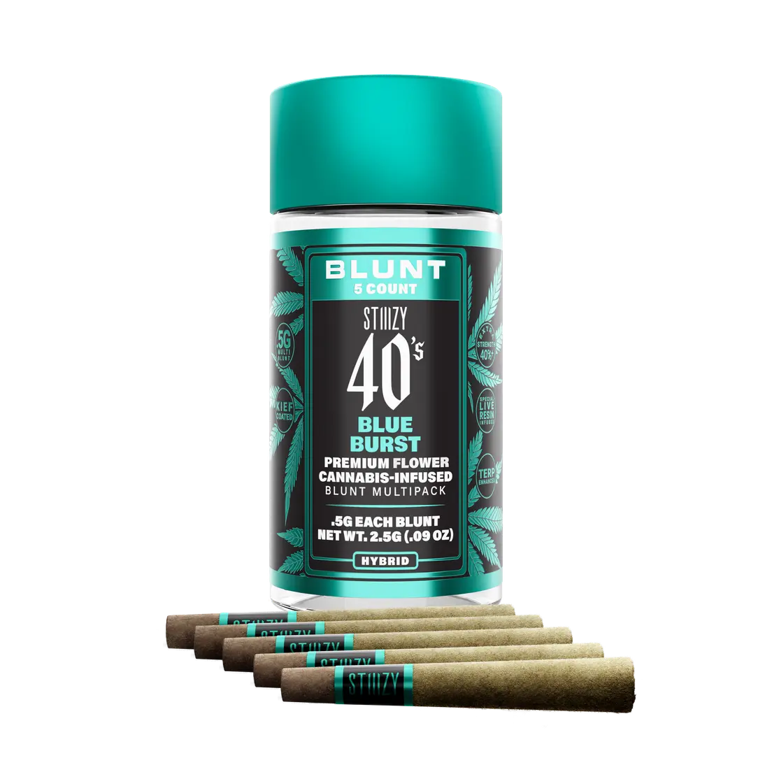 .5G 40S MINI BLUNTS - BLUE BURST 2.50 g