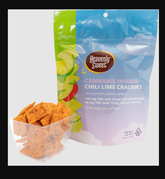 Heavenly Sweet - Chili Lime Crackers 100MG
