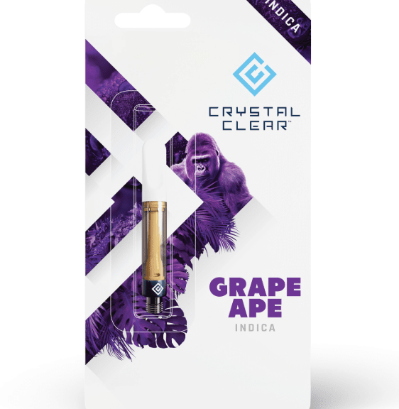 Crystal Clear - Grape Ape - Cartridge 1g